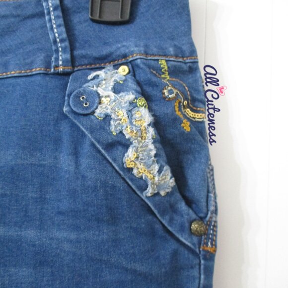 Paradis Miss Denim Jeans Size 5 - Picture 5 of 10